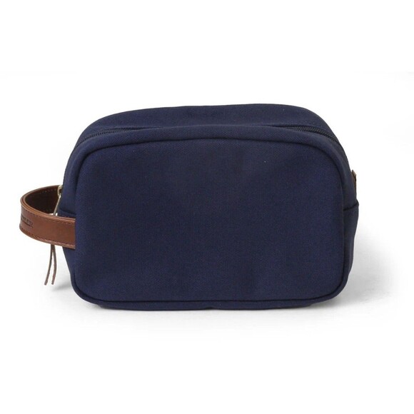 Hudson Sutler Toiletry Heritage Bag Travel Kit Shaving Case  Navy Blue - Picture 1 of 11